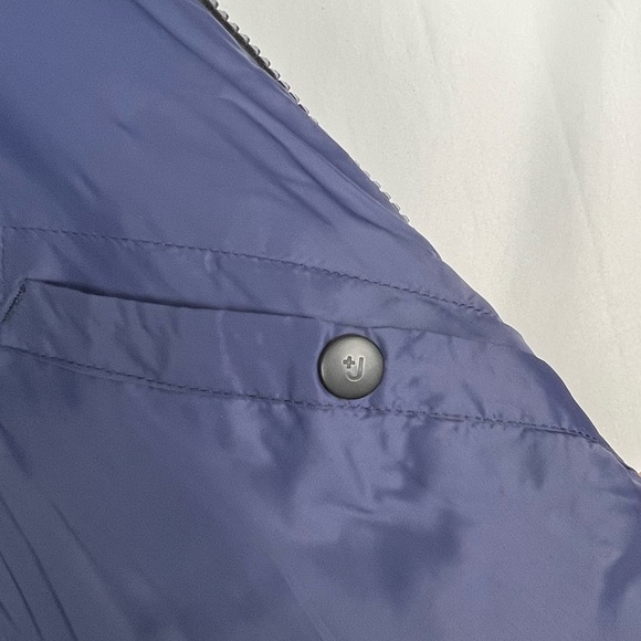 Jil Sander x Uniqlo +J Padded Wool Down-Filled Hooded Jacket Men’s S Navy - Picture 9 of 12